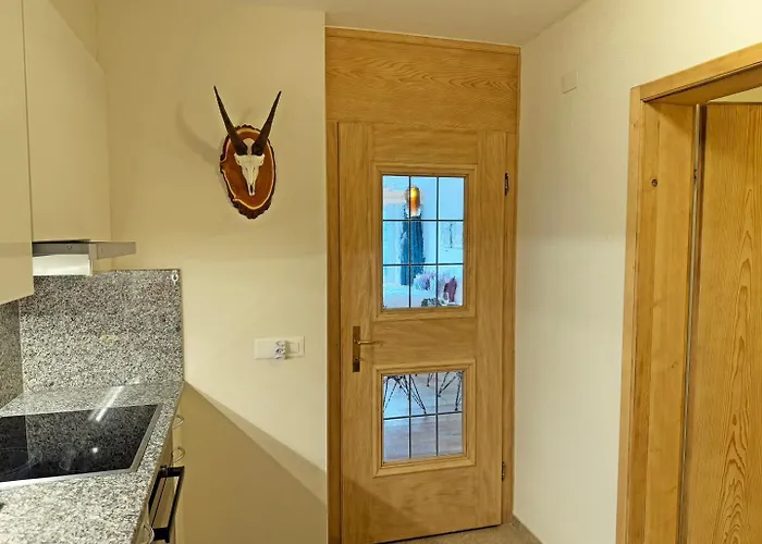 Cresta Jagd, Holz, Aussicht, Parkplatz - SB28 Apartment