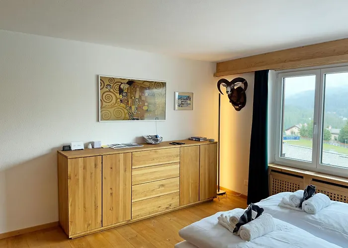 Apartman Sb28 - Cresta Jagd, Holz, Aussicht, Parkplatz St. Moritz