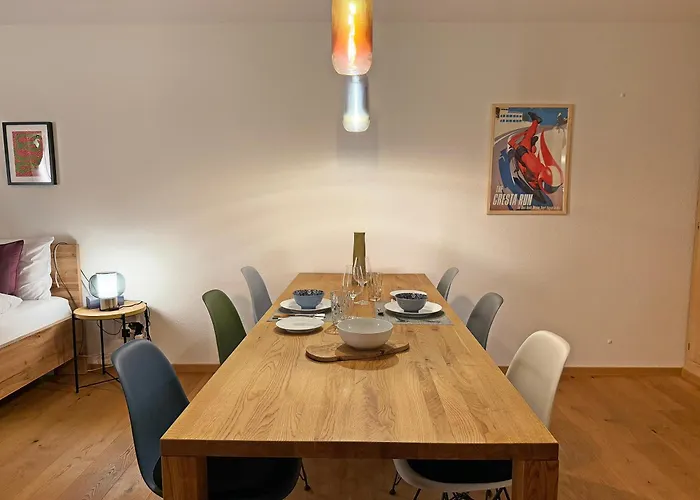 Sb28 - Cresta Jagd, Holz, Aussicht, Parkplatz Apartman St. Moritz